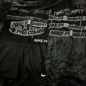 Compressions shorts. Never used as underwear.